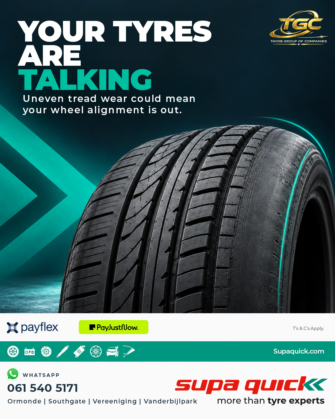 Supa Quick — Wheel alignment awareness