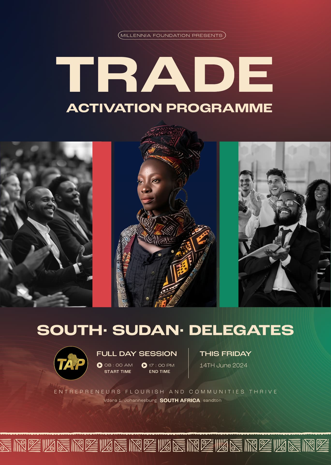 Millennia Foundation — Trade Activation Programme poster
